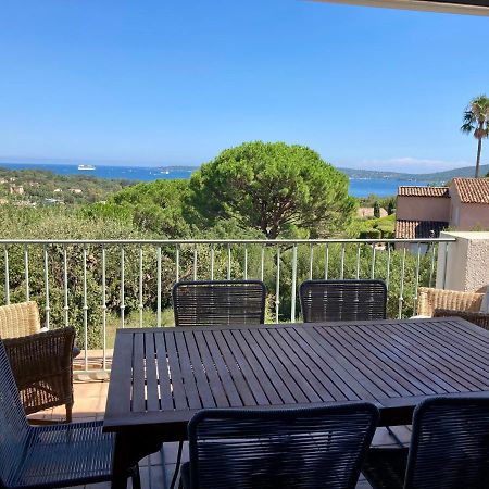 Les Restanques vue mer 3 chambres bastide Grimaud Extérieur photo