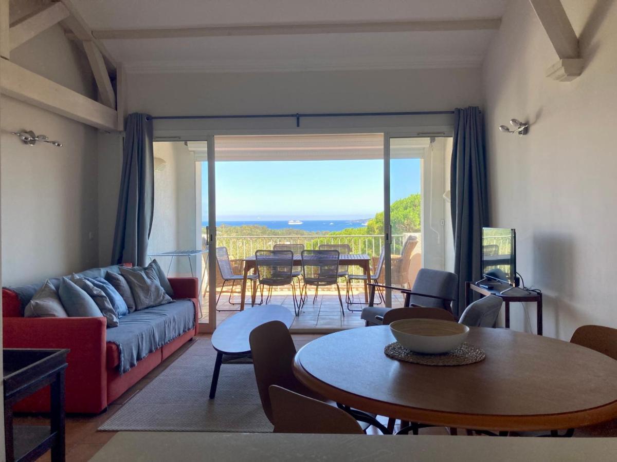 Les Restanques vue mer 3 chambres bastide Grimaud Extérieur photo
