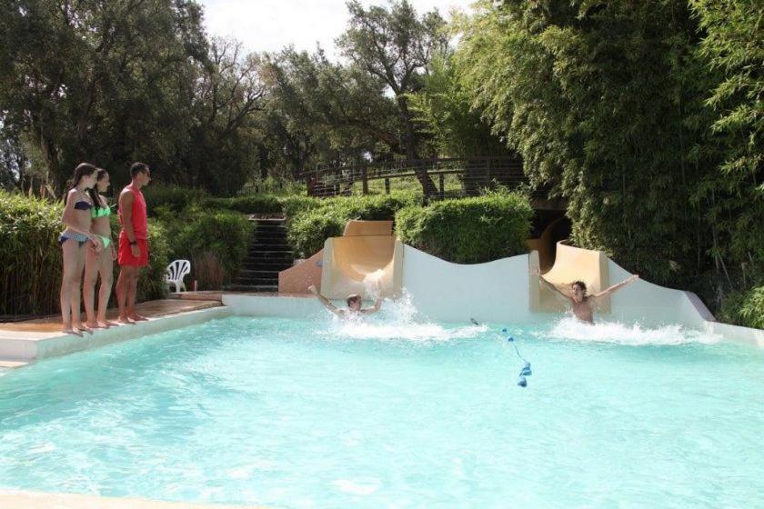 Les Restanques vue mer 3 chambres bastide Grimaud Extérieur photo